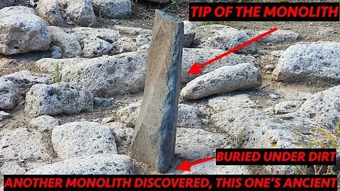 Another Monolith Discovered, It's Ancient!