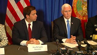 FULL NEWS CONFERENCE: Vice President Mike Pence discusses coronavirus in Palm Beach County