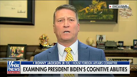 Ronny Jackson: Rolling Out Joe Biden Specific Times During The Day, To Hide Health Problems