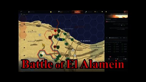 Second Battle of El Alamein World War mode - War Thunder