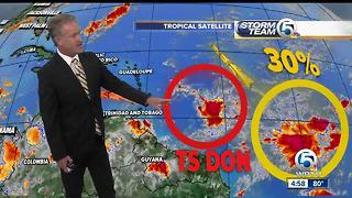 Tropical Storm Don forms
