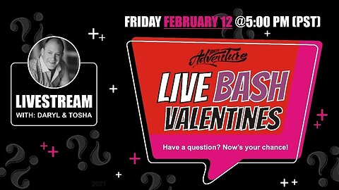 Feb 12 - LIVE Valentines Bash | VANCITY ADVENTURE