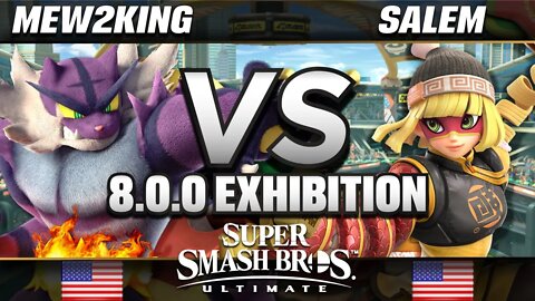 Mew2King (Min Min/Incineroar) vs. Salem (Bayonetta/Min Min)