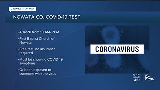 COVID-19 Drive-Thru Testing Site to Open in Nowata County
