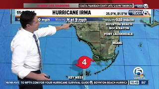 11 a.m. Sunday Hurricane Irma update