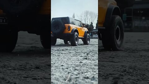 Rain or Shine🌧️☀️Mud or snow..?❄️I am always ready 😈🔥trx4 bronco #shorts #rccar