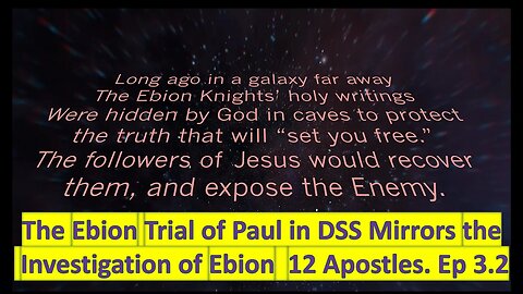 #3.2 Dead Sea Scrolls Confirmed Via Trial of Paul In NT Era. Eisenman's Proof Paul Linked to Herod