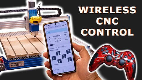 Easy ways to wirelessly control your GRBL CNC machine