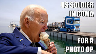 Biden's PR Pier Turns US Soldier Into Vegetable