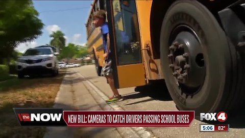 New Florida bill targets drivers who illegally pass school buses at stops