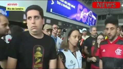 Diretor da Outsider Tours precisa ser escoltado no Galeão após confusão com torcedores do Flamengo