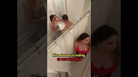 Wife finds mistress hiding in the shower! 😱…