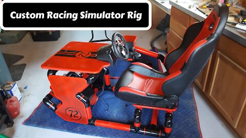 Custom DIY Racing Simulator Rig