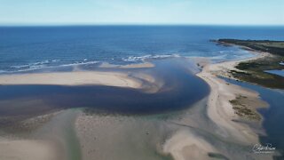 Mallacoota Foreshore Park 2 January 2022 by drone