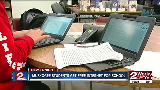 Muskogee students getting mobile hotspots for course work