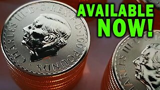 ALERT! First Bullion Coins With King Charles III Available NOW!