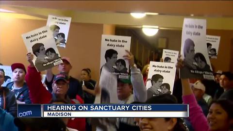 Wisconsin legislative hearing on sanctuary cities turns emotional