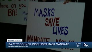 Broken Arrow residents protest lack of mask mandate