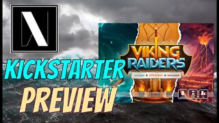 Viking Raiders Card Game Kickstarter Preview!