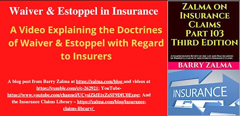 Waiver & Estoppel in Insurance