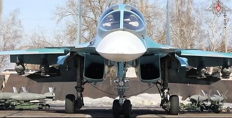 ✈️ Su-34 bomber crews carry out strike on enemy stronghold in Avdeyevka direction