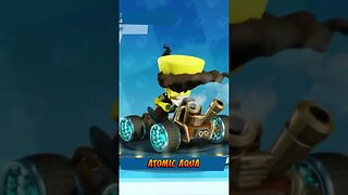 Atomic Aqua Wheels - Crash Team Racing Nitro-Fueled