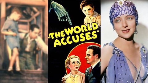 THE WORLD ACCUSES (1934) Vivian Tobin, Dickie Moore & Cora Sue Collins | Drama | COLORIZED