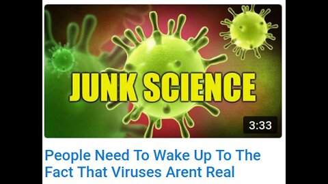 People Need To Wake Up To The Fact That Viruses Arent Real