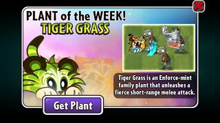 Plants vs Zombies 2 - Penny's Pursuit - Zomboss - Tiger Grass - July 2022