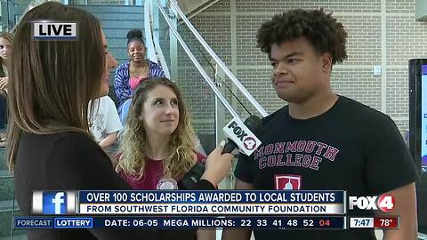 Southwest Florida Community Foundation awards 135 scholarships to local students - 7:30am live report