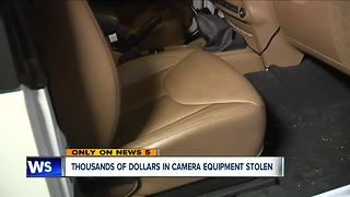 Summit County photographer has thousands of dollars in cameras and gear stolen from his jeep