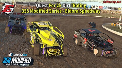 Quest for 2k iRating in the Official 358 Modified Division - Limaland Speedway - iRacing Dirt