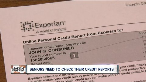 Why seniors need to check their credit reports on a regular basis