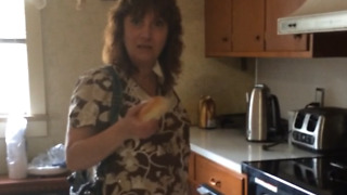 New Grandma's Hilarious Reaction To Bun In The Oven Pregnancy Reveal