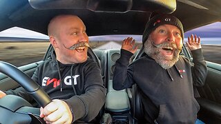 LAD Scares DAD In 670BHP NISSAN GTR! *Funny Reactions*