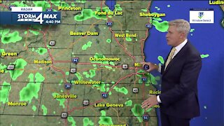 Rain chances continue through Thursday evening