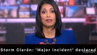 Storm Ciarán: 'Major incident' declared
