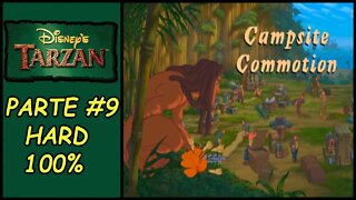 [PS1] - Disney's Tarzan - [Parte 9 - Campsite Commotion - 100% - HARD]
