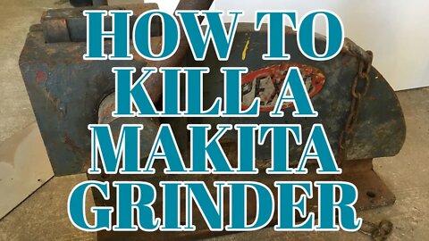 Makita Angle Grinder - Gutting it like a Dead Deer - DEAD Grinder Parts