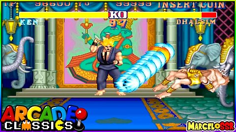 Street Fighter II': Champion Edition - Xiang Long - Blue Ken (Arcade) (Gameplay) (Playthrough)