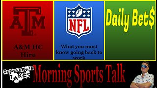 Morning Sports Talk: Brandon Staley & Other HC on the Hot Seat