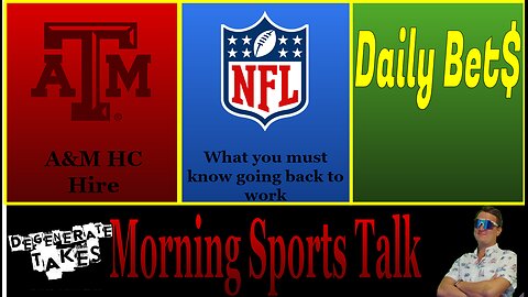 Morning Sports Talk: Brandon Staley & Other HC on the Hot Seat