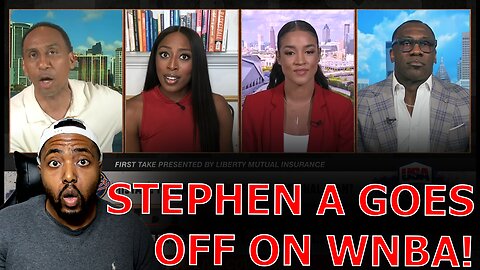 Stephen A Smith HUMBLES DELUSIONAL WNBA Women DEFENDING Olympic Team SNUBBING Caitlin Clark