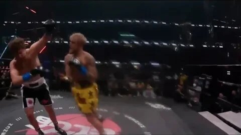 Jake Paul knocks out Ben Askren in the first round slow motion KO