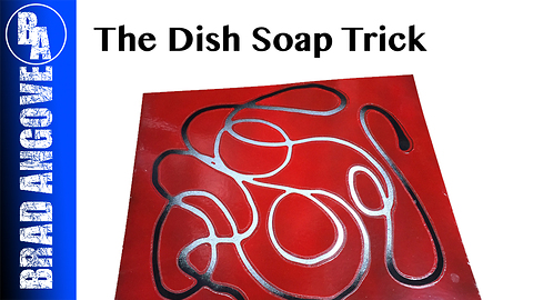 Cool Spray Can Technique: The dish soap trick