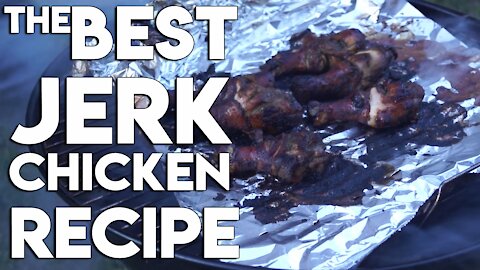 The BEST Smoked Jerk Chicken Drums You'll Taste