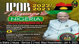 Welcome To The University Of Radio Biafra | Hausa - Service 2 | Host: Mazi Nwachineke | Jan 4, 2023