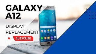 SAMSUNG, Galaxy A12 (a127), screen, display, replacement, repair video