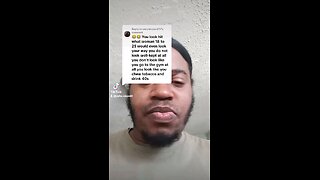 Older Black Bitch Triggered Of What I Said On My Last Video Before This.