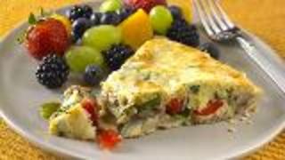 Frittata Recipe With Fruit Salad